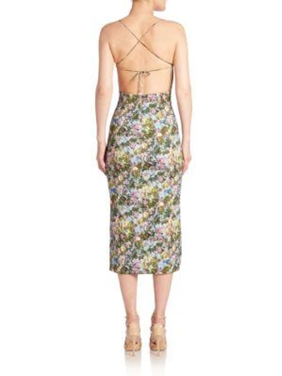 Shop Cushnie Et Ochs Donna Floral Dress In Floral Print