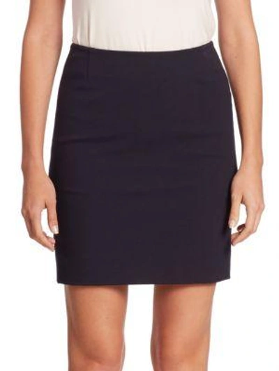 Shop Akris Punto Women's Jersey Mini Skirt In Cream