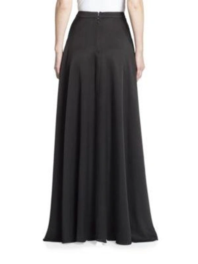 Shop Lanvin Evening Skirt In Black