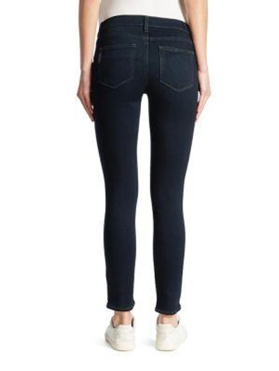 Shop Paige Maternity Verdugo Mid-rise Ankle Skinny Maternity Jeans In Mona