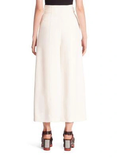 Shop Proenza Schouler Wide Leg Pants In Chalk