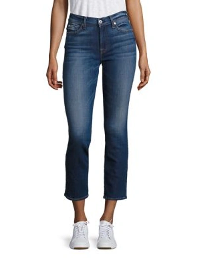 7 For All Mankind Roxanne Cigarette Skinny Ankle Jeans In Bondi Beach