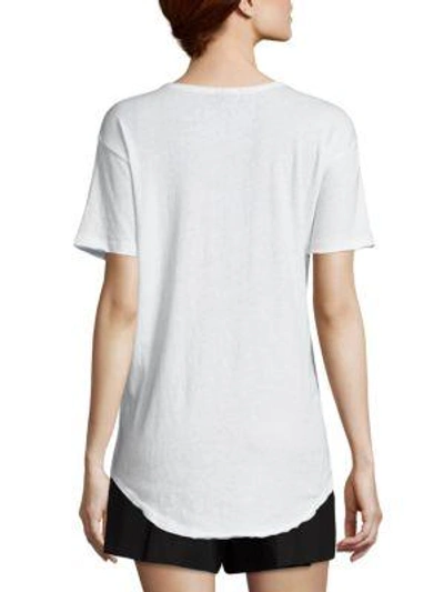 Shop R13 Short Sleeve Tee In White