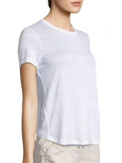 Shop A.l.c Tesi Linen Tee In White