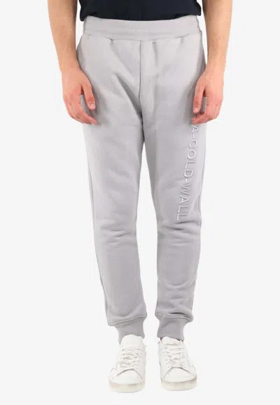 A-cold-wall* Elasticated Track Pants In Gray