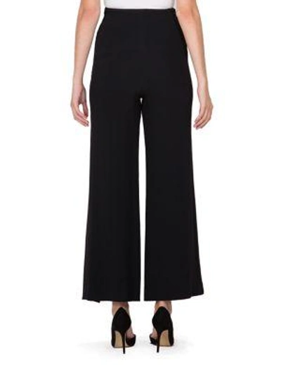 Shop Roland Mouret Caldwell Solid Trouser In Black