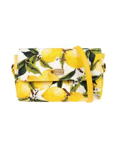 Dolce & Gabbana Handbags In Yellow