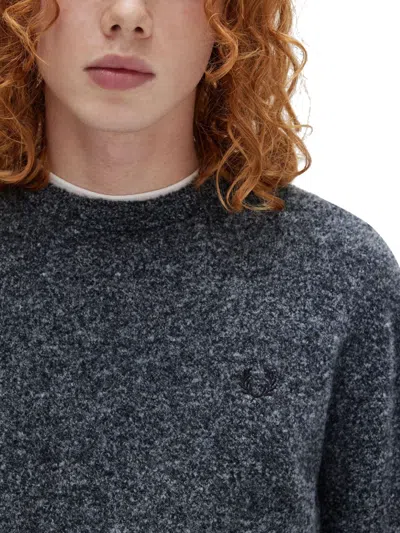 Fred Perry Logo T-shirt For Men In Gray