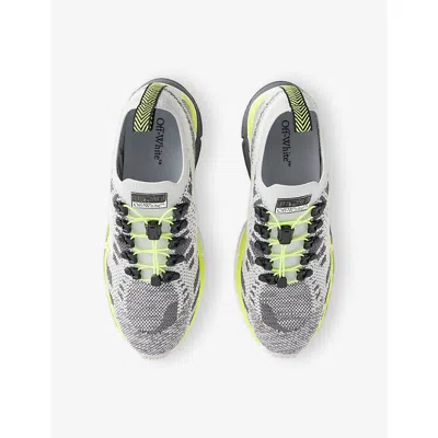 Off-white Multicolor Polyester Athletic Sneakers In Multi