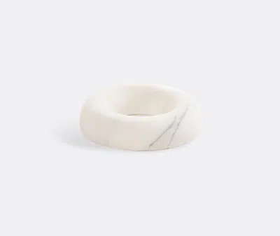 Bloc Studios Marmo Donuts Decorative Object In White