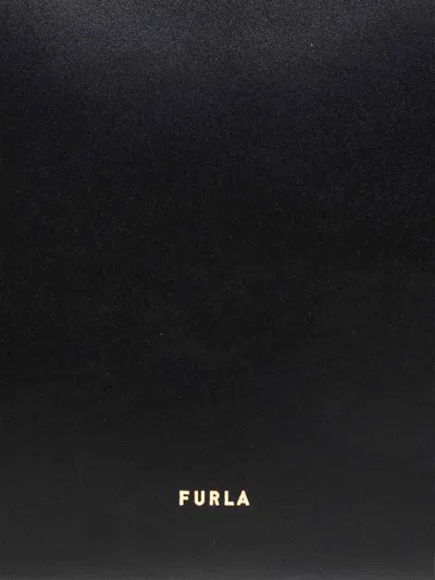 Furla Divide It Borsa Shopping S Nero Nero Pelle Di Vitello Sidney Donna In Black