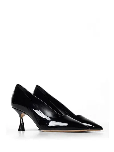 Casadei Patent-effect Pointed-toe Pumps In Multi