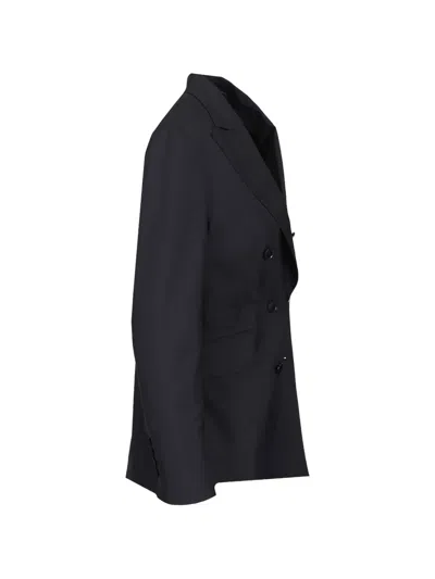 Latorre Double-breasted Blazer In Blue