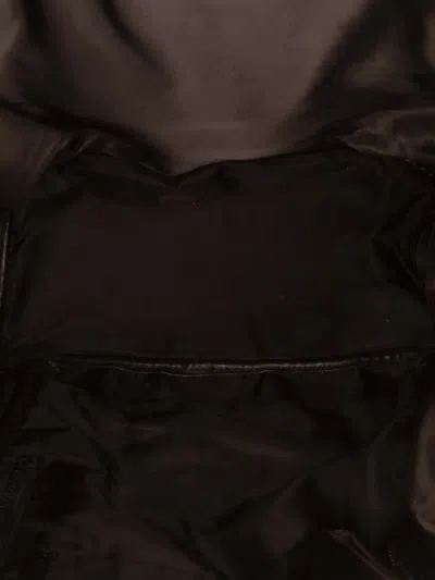 Pre-owned Givenchy 2014 Leather And Fur Obsedia Backpack In Black