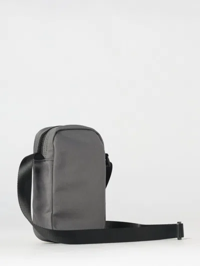 Ea7 Printed Logo Polyester Bag In Black