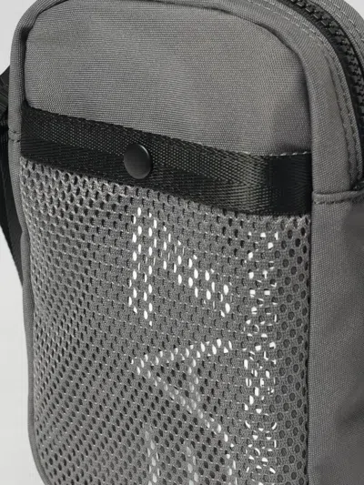 Ea7 Printed Logo Polyester Bag In Black