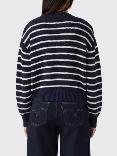 Levi's Snowflake Cardigan In Blue