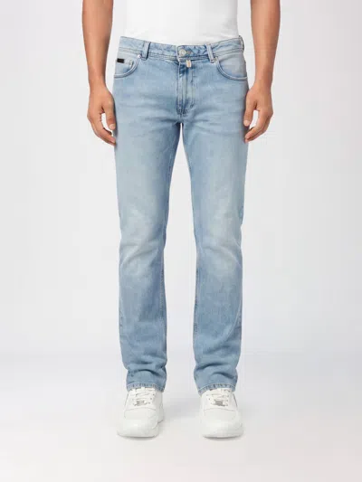 Billionaire Panelled Jeans In Blue