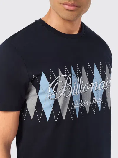Billionaire T-shirt Men In Blue