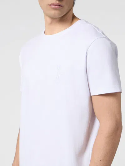 Billionaire Basic Cotton T-shirt In White