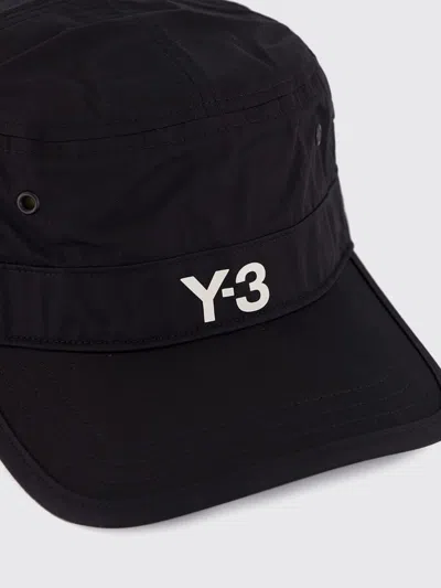 Y-3 Work Logo-detail Cap In Black
