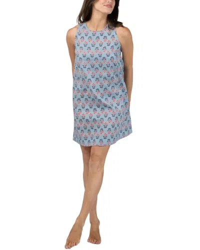 Olive Workshop Capri Dress In Blue