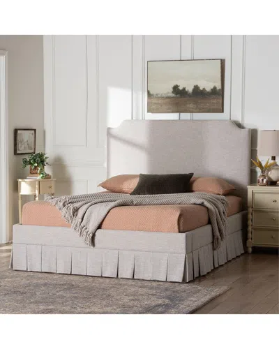 Baxton Studio Ronelyn Platform Bed In Gray