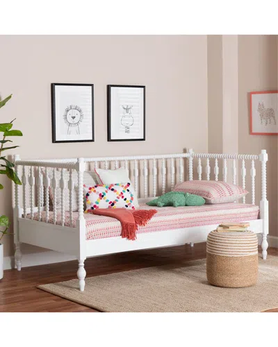 Baxton Studio Callison Spindle Daybed In White