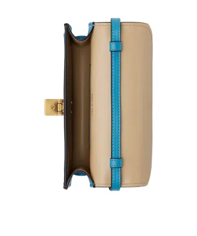 Versace Severine Mini Shoulder Bag In Blue