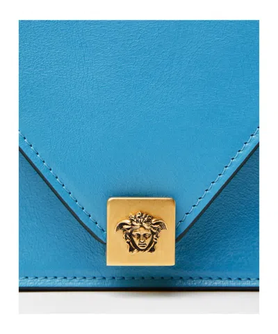 Versace Severine Mini Shoulder Bag In Blue