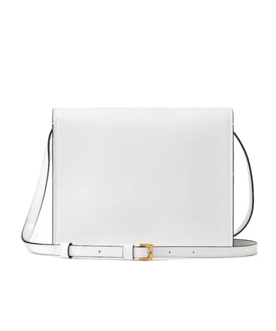 Versace Severine Leather Mini Bag In White