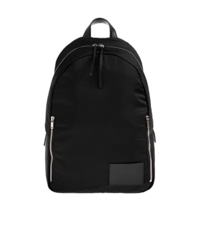 Jil Sander Zippered Backpack In Black