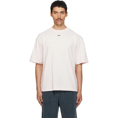 Off-white Graphic Print Relaxed Fit Short Sleeve T-shirt In Neutral