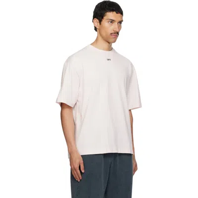 Off-white Graphic Print Relaxed Fit Short Sleeve T-shirt In Neutral