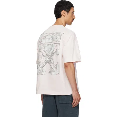 Off-white Graphic Print Relaxed Fit Short Sleeve T-shirt In Neutral