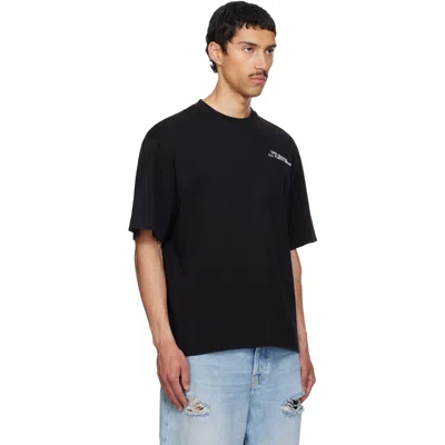 Off-white Off White Minimally Styled Short Sleeve T-shirt For Men In Black