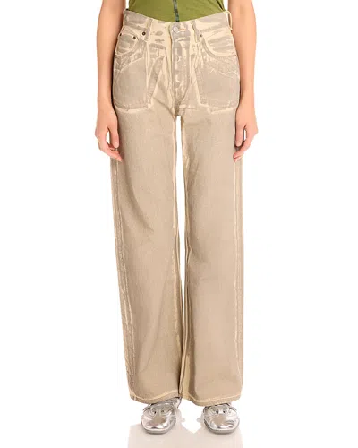 Acne Studios Comfortable Versatile Loose-fit Jeans In Brown