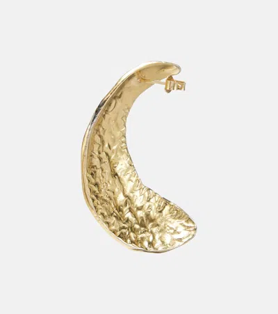Ysso Broken Shell Gold-plated Earrings In Gold