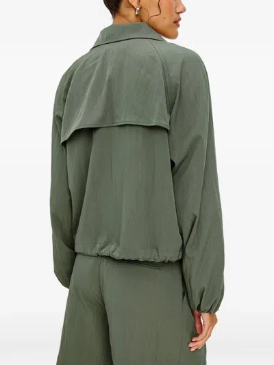 Rails Blake Drawstring-hem Jacket In Green