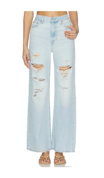 Levi's Loose Boot Denim Trousers In Blue