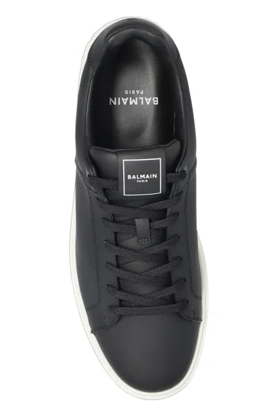 Balmain B-court Low-top Sneaker In Black