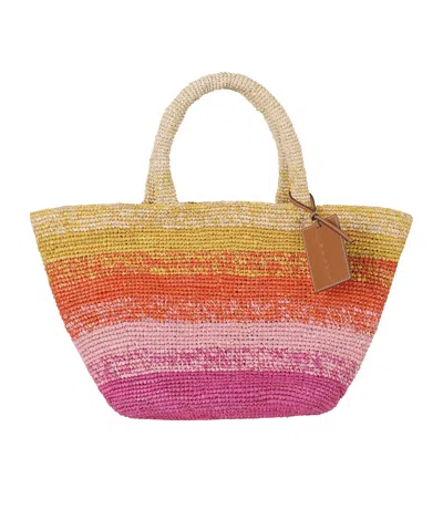 Manebi Shoulder Bag Woman Color Orange In Multi