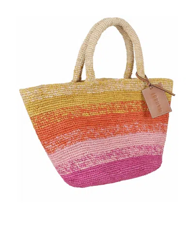 Manebi Shoulder Bag Woman Color Orange In Multi