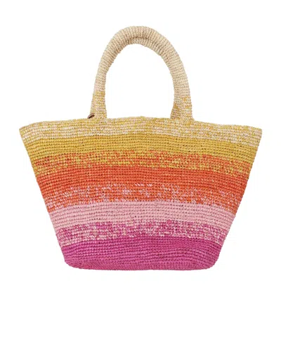 Manebi Shoulder Bag Woman Color Orange In Multi