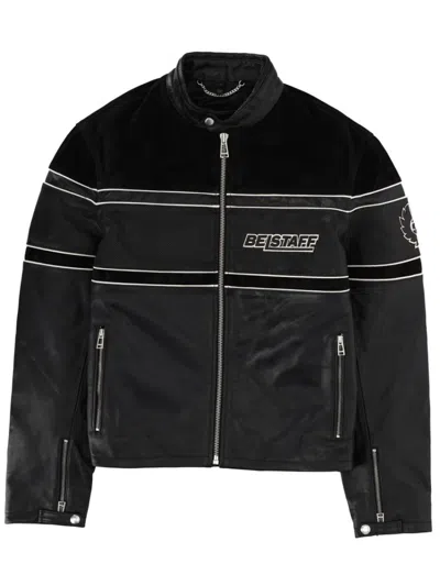 Belstaff Competition Speed Leather Jacket In Black