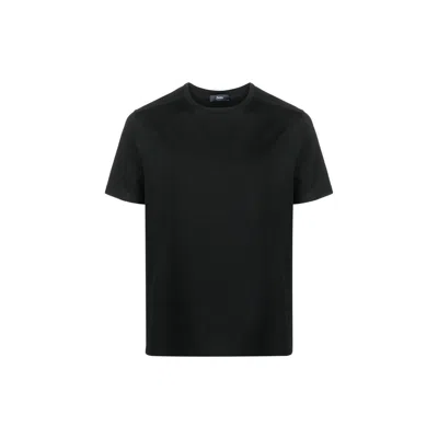 Herno Round-neck Basic T-shirt In Multi