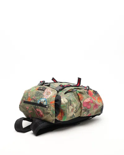 Gucci Flora Snake Backpack In Multi