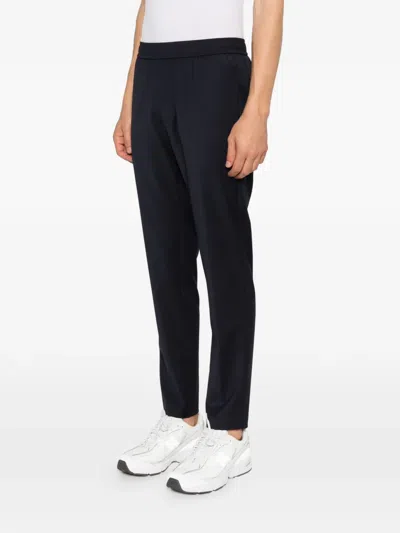 P.m.d.s Steve Elasticated Trousers In Blue