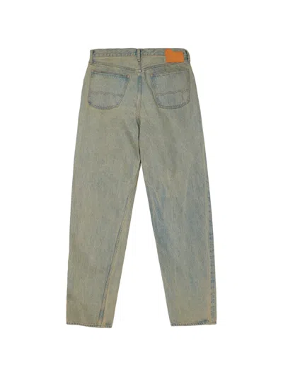 Woolrich Washed-effect Jeans In Blue
