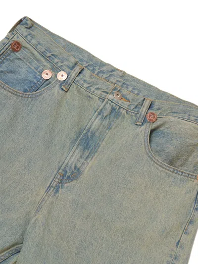 Woolrich Washed-effect Jeans In Blue
